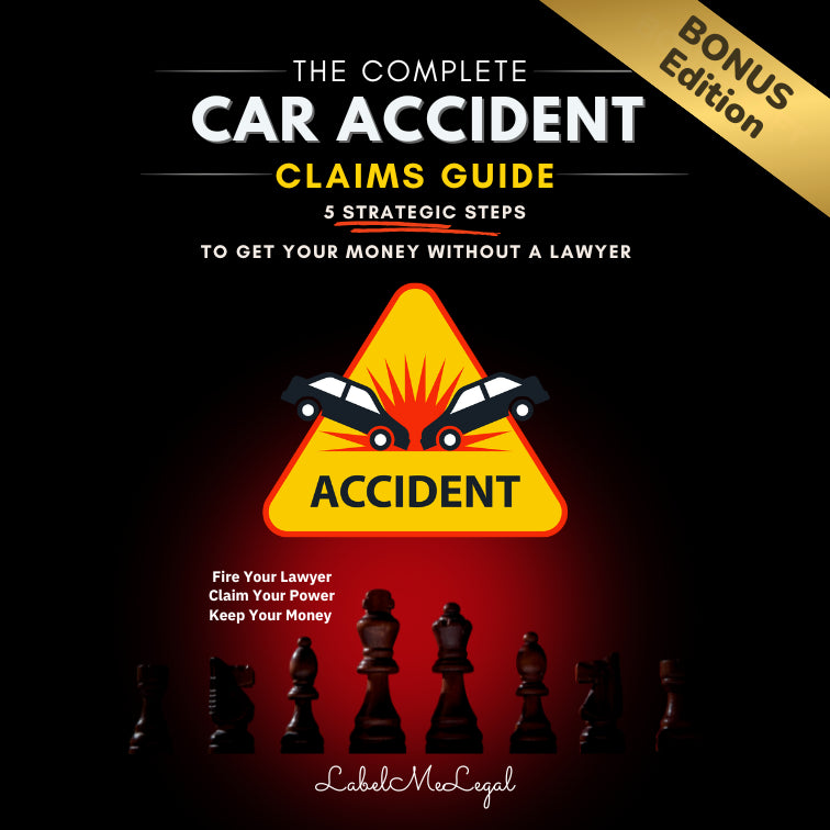 The Complete Car Accident Claims Guide cover, Bonus Edition