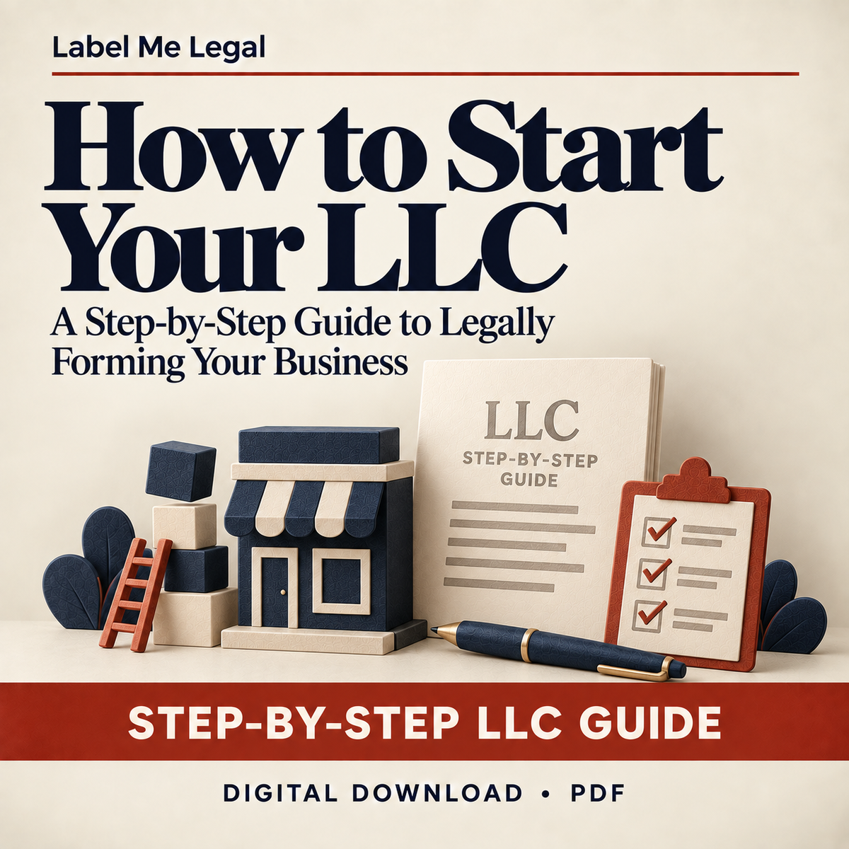 How to Start Your LLC cover: a step-by-step guide to legally forming your business, PDF